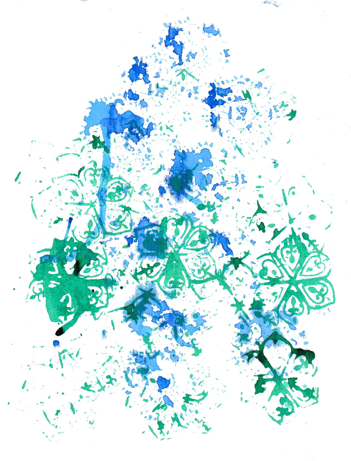 Azure Arabesque
