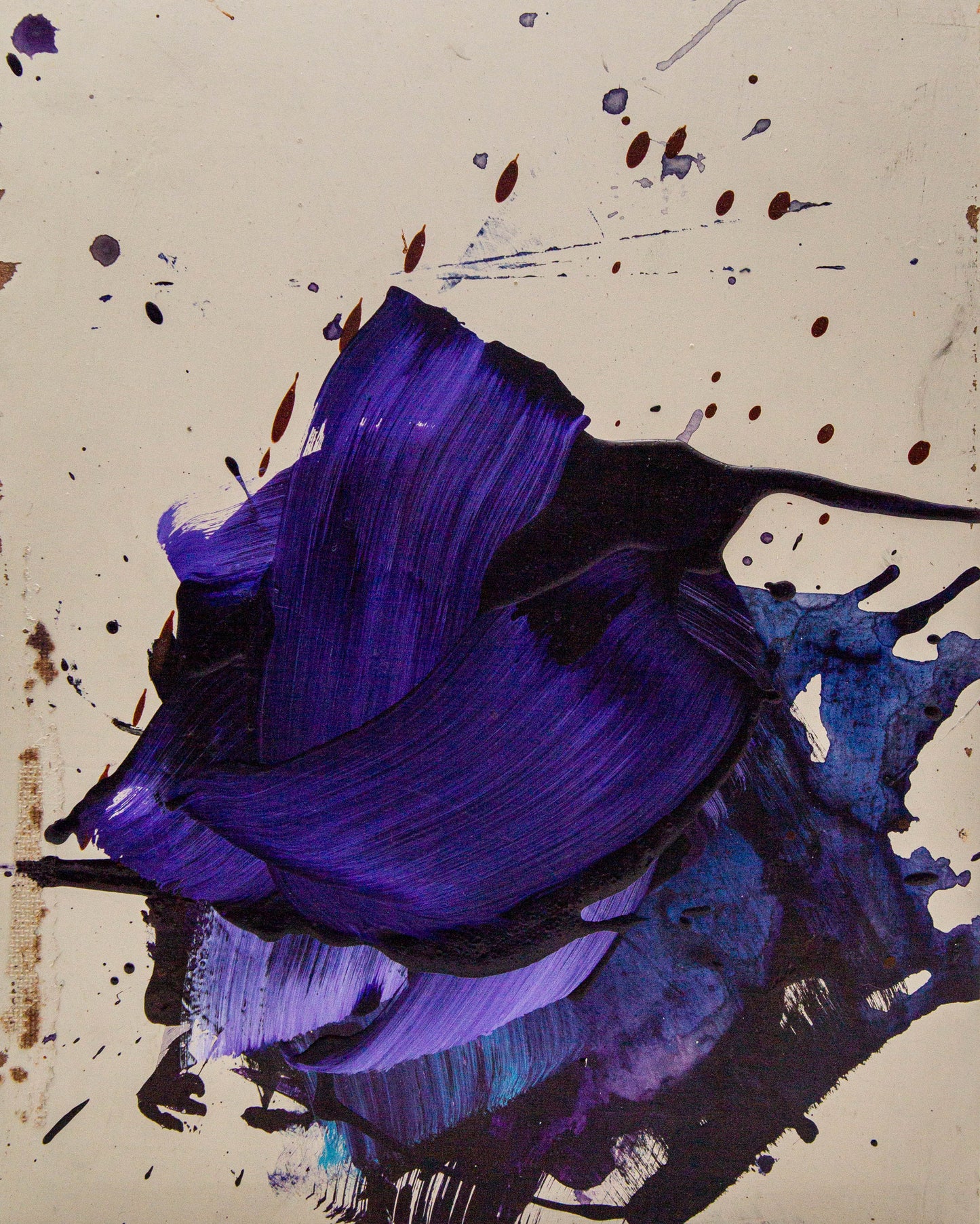Violet Ink Spill